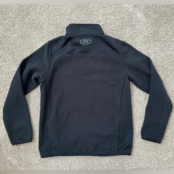 Under Armour Cold Gear Loose Fit 1/4 Zip Fleece Pullover - Picture 6 of 6